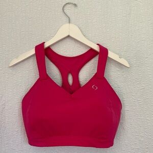 Moving Comfort Brooks Juno Sports Bra Bright Pink